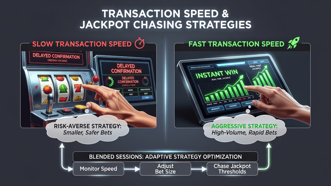 Split-screen view of mobile casino interface showing simultaneous slot progressive and live sports betting activity
