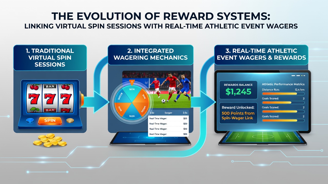 Mobile screen displaying combined loyalty points earned from slots and a live football wager in a single balance view