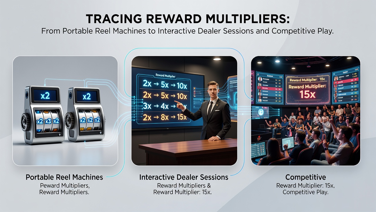 Interactive dealer sessions showing multiplier integration with sports event prediction interfaces